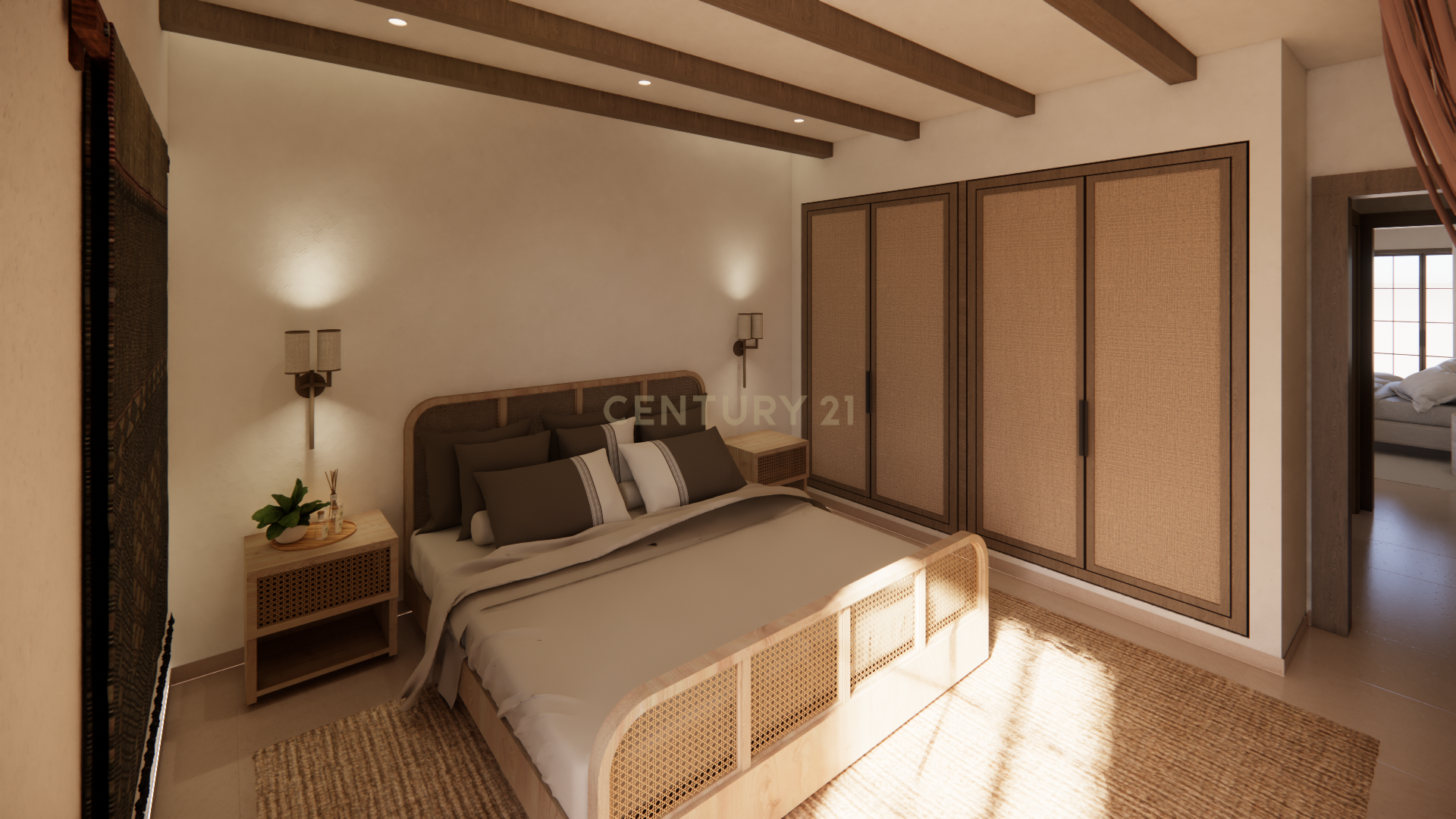 Bedroom of Flat for sale in Málaga Capital  with Air Conditioner