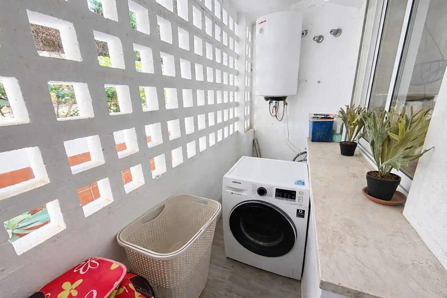 Balcony of Apartments for sale in Mijas  with Private garden, Alarm and Community pool