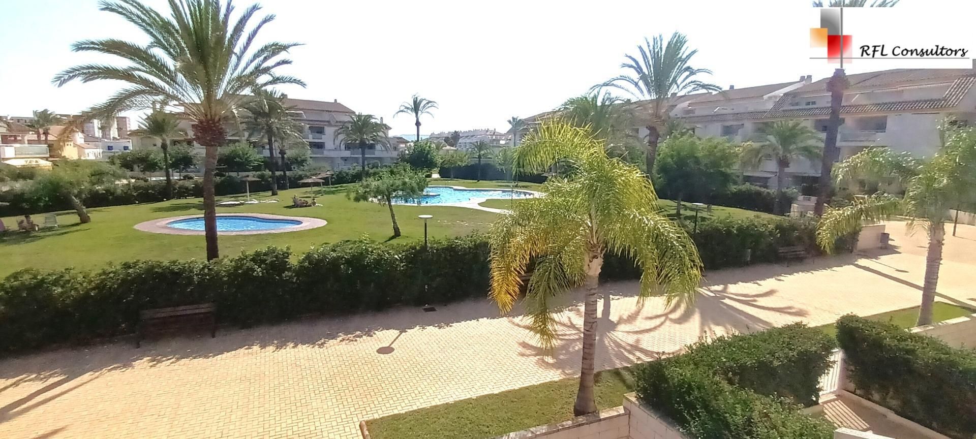 Garden of Apartment for sale in Torreblanca  with Air Conditioner, Heating and Private garden