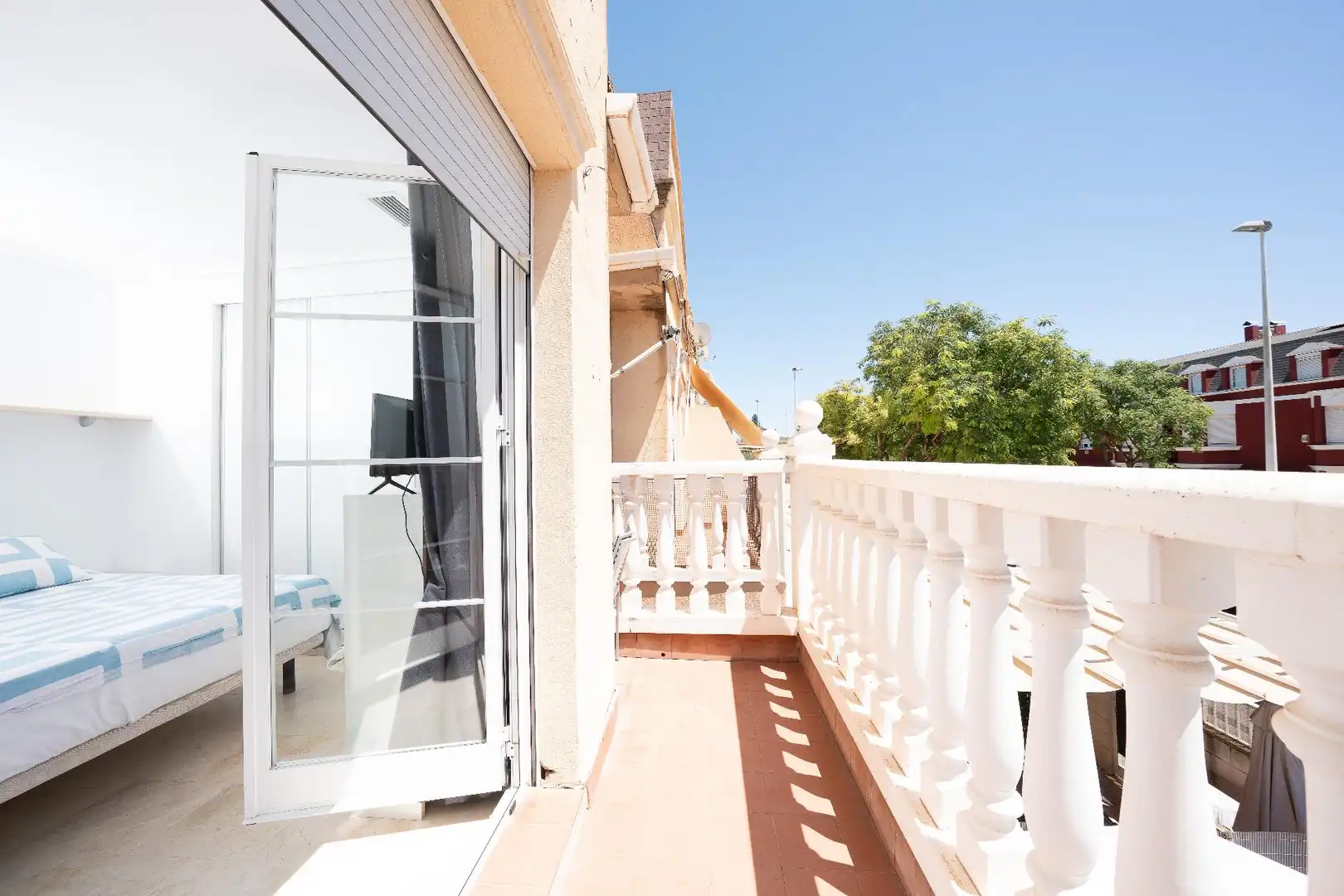 Balcony of Detached homes for sale in Elche / Elx  with Air Conditioner, Private garden and Terrace