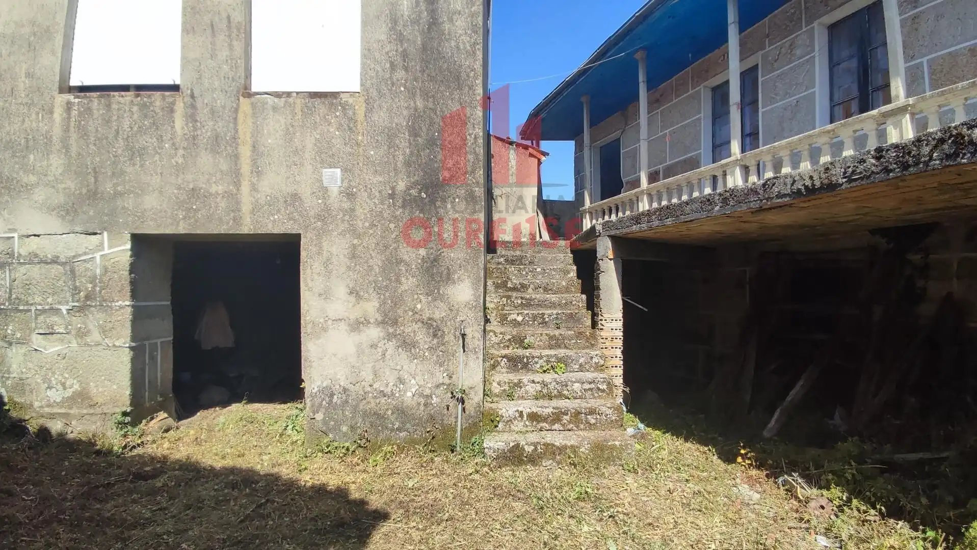 Vista exterior de Casa o xalet en venda en Paderne de Allariz amb Jardí privat i Balcó