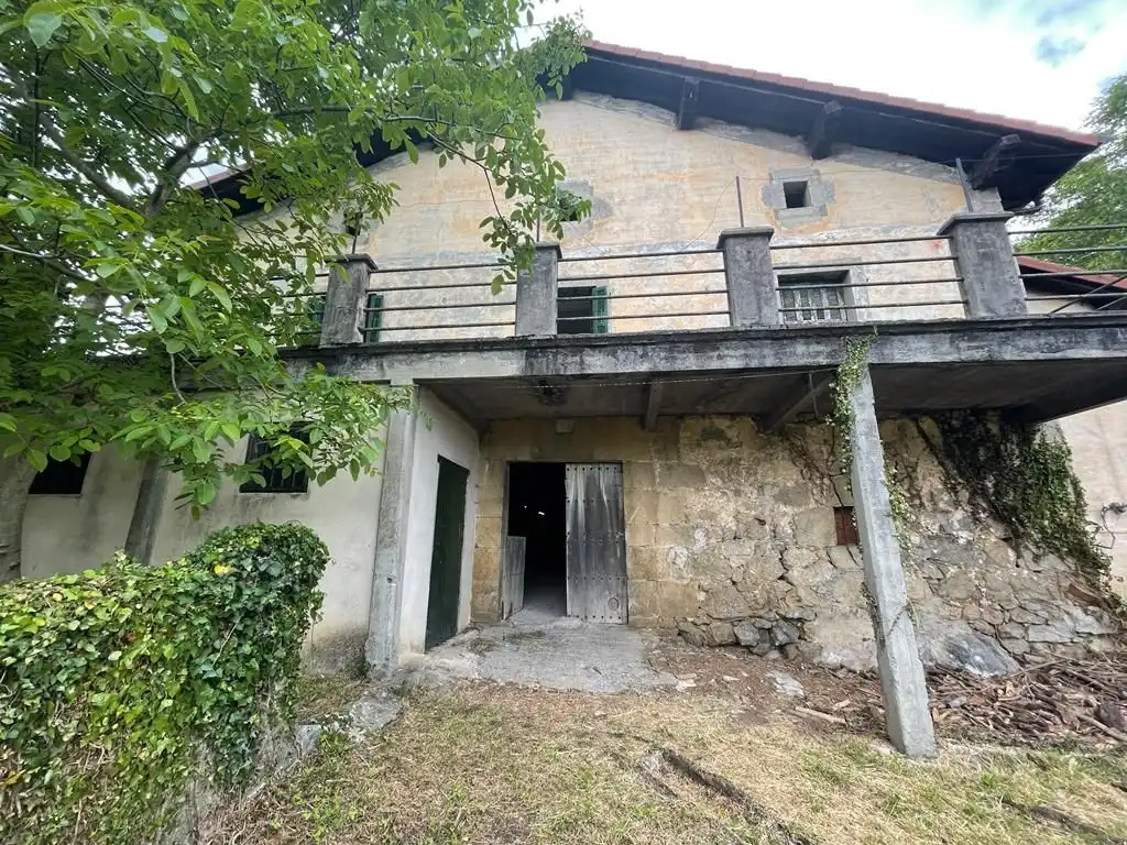 Vista exterior de Finca rústica en venta en Araitz con Jardín privado y Terraza