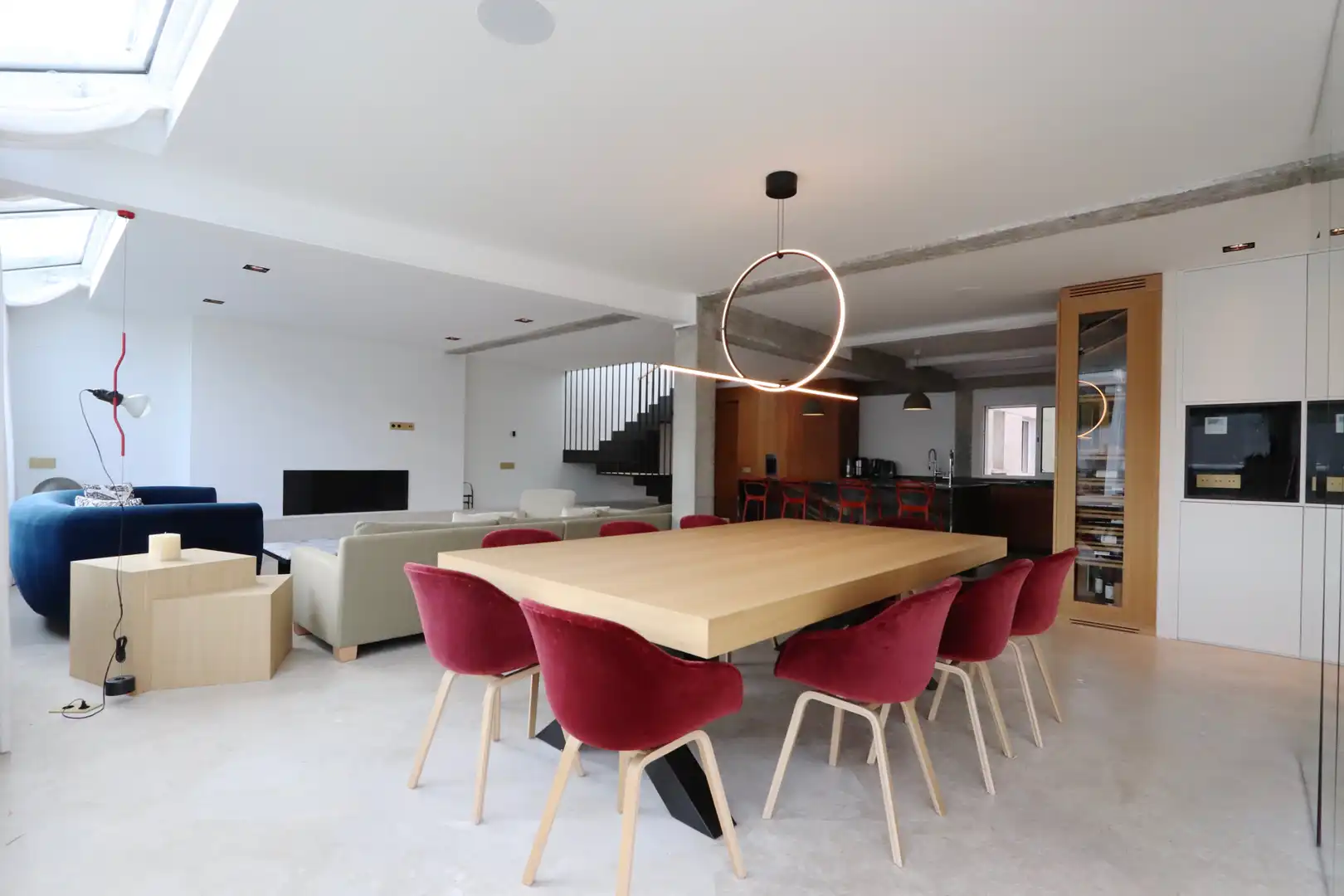 Dining room of Attic for sale in Madrid  with Air Conditioner, Heating and Parquet flooring