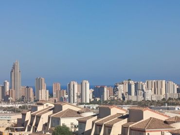 Semi-detached house with pool for sale in Balcón de Finestrat - Terra Marina