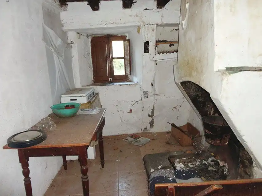 Cocina de Casa adosada en venta en Riocavado de la Sierra