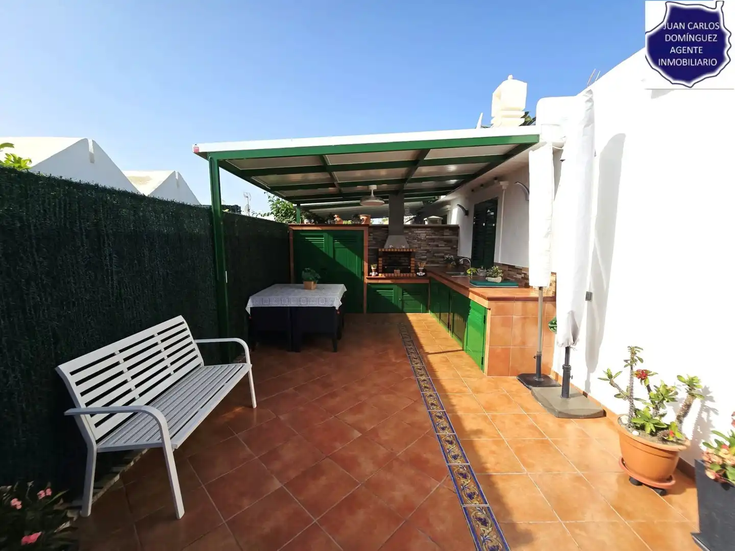 Terraza de Casa o chalet de alquiler en San Bartolomé de Tirajana con Aire acondicionado, Terraza y Amueblado