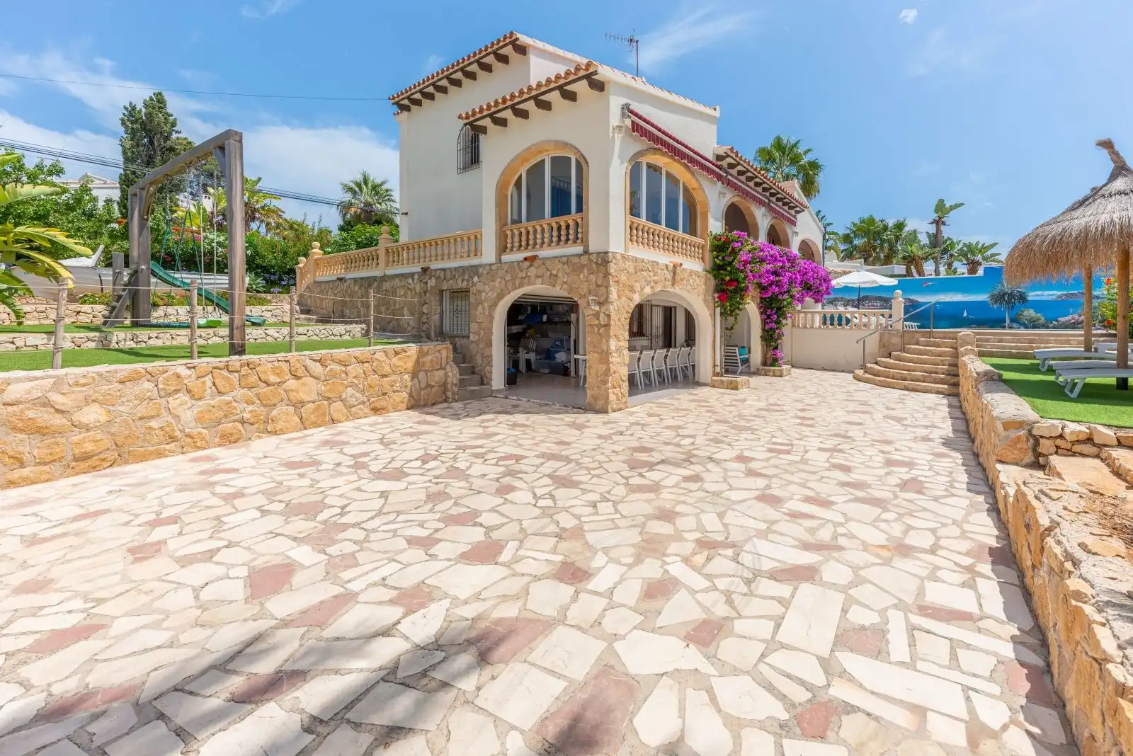 Vista exterior de Casa o chalet en venta en Moraira con Aire acondicionado, Calefacción y Terraza
