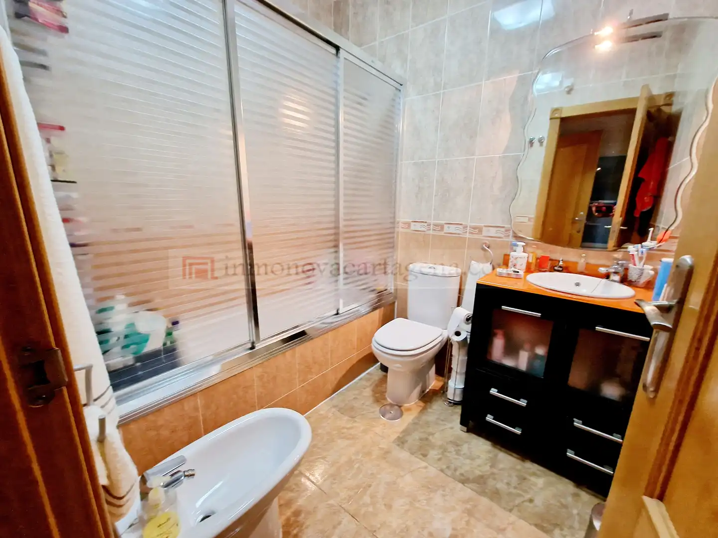 Baño de Casa adosada en venta en Cartagena con Aire acondicionado, Calefacción y Terraza