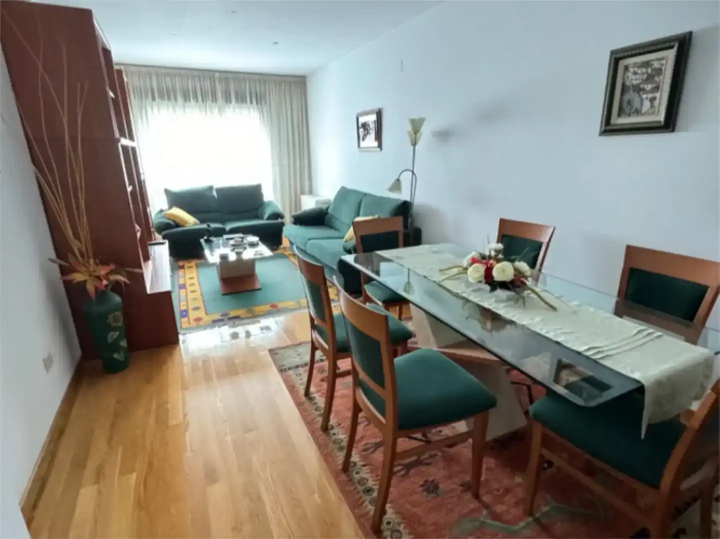 Sala de estar de Piso en venta en Quiroga con Parquet, Trastero y Amueblado