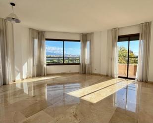 Living room of Flat to rent in  Palma de Mallorca  with Parquet flooring and Balcony