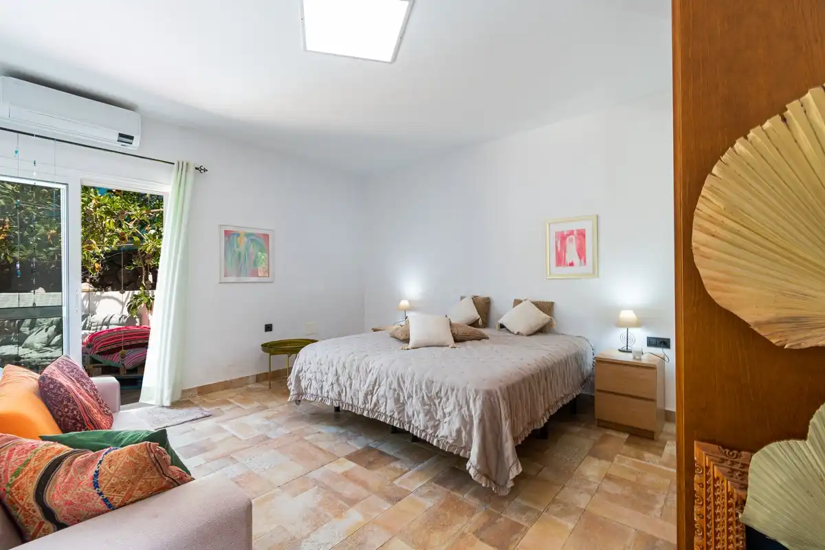 Habitación de Finca rústica en venta en Guía de Isora con Jardín privado, Terraza y Piscina