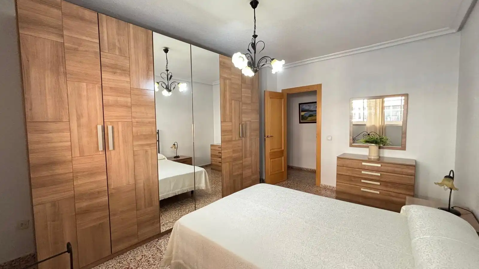 Bedroom of Flat for sale in Cartagena  with Air Conditioner, Heating and Terrace