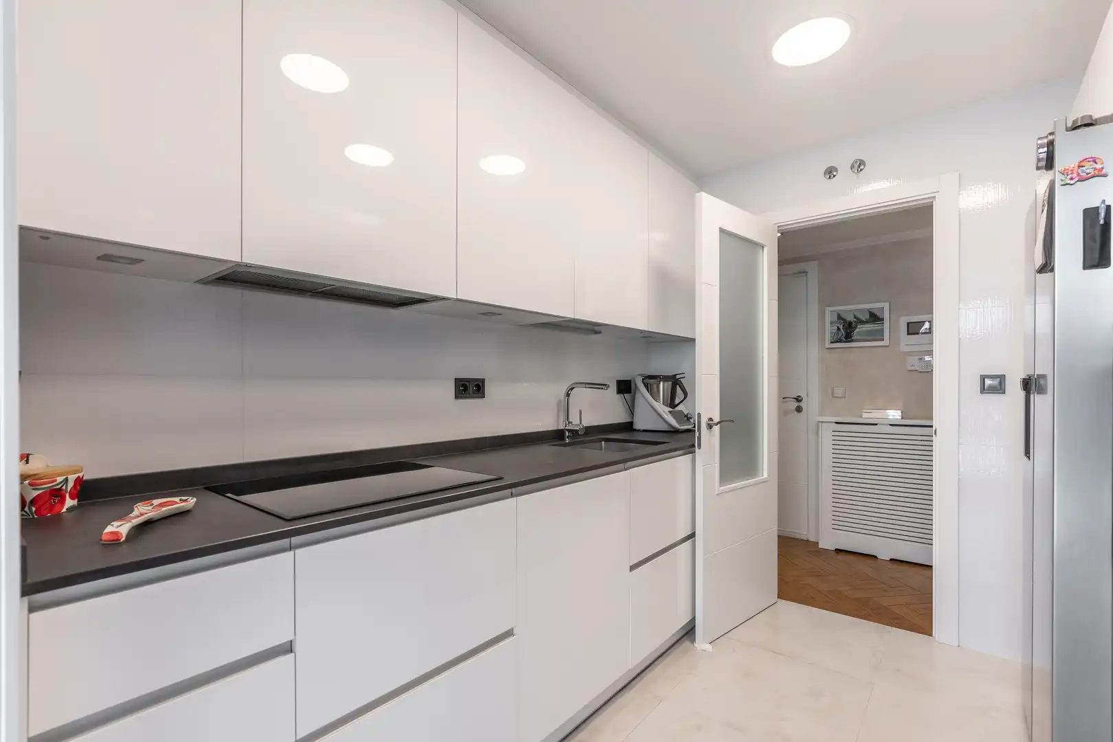 Küche von Wohnung zum Verkauf in  Madrid Capital mit Heizung und Abstellraum