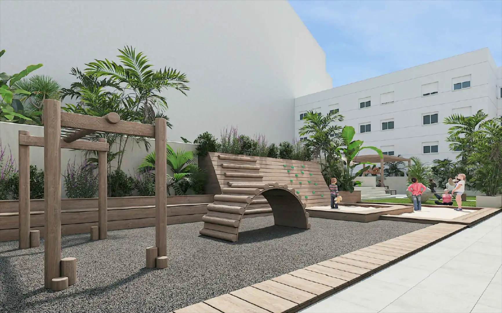 Terrasse von Wohnungen zum Verkauf in Onda mit Abstellraum und Schwimmbad