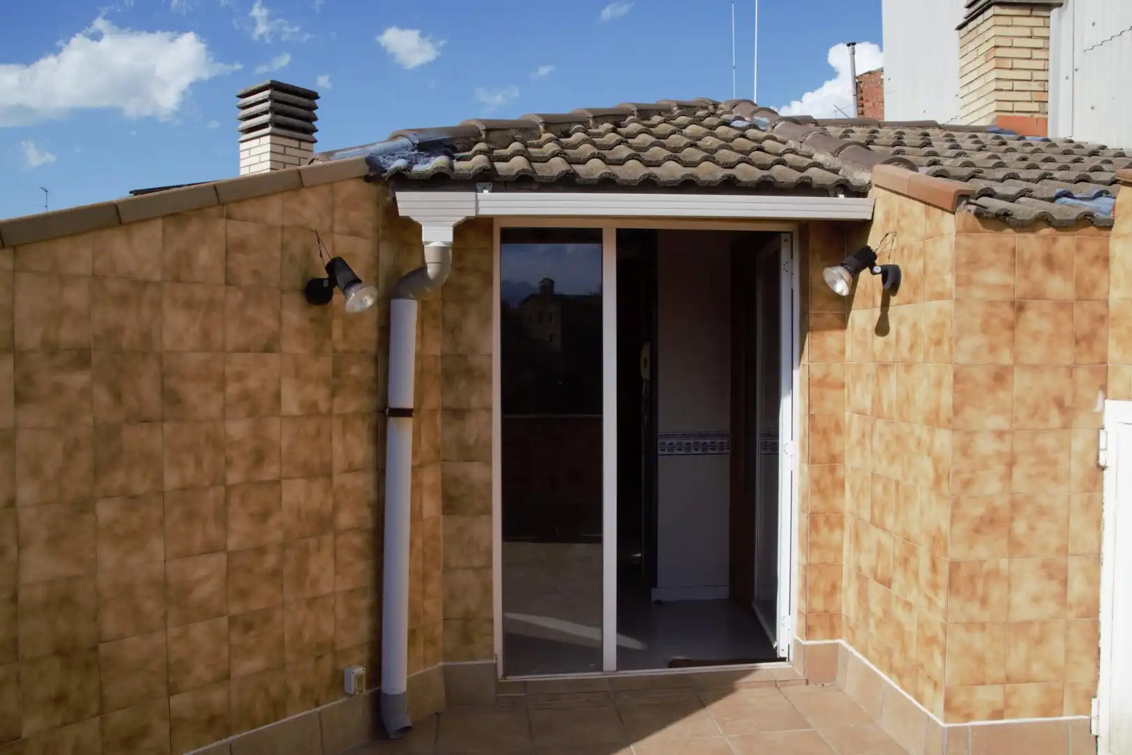 Terraza de Casa adosada en venta en Manresa con Calefacción
