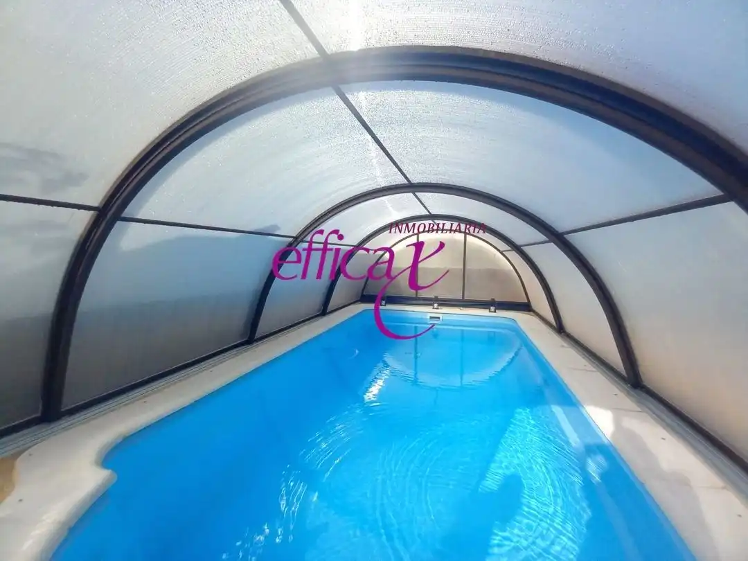 Piscina de Casa o chalet en venta en Santo Domingo-Caudilla con Aire acondicionado, Calefacción y Trastero