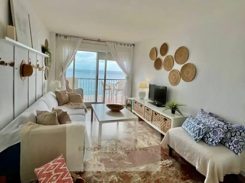 Sala d'estar de Pis de lloguer en Fuengirola