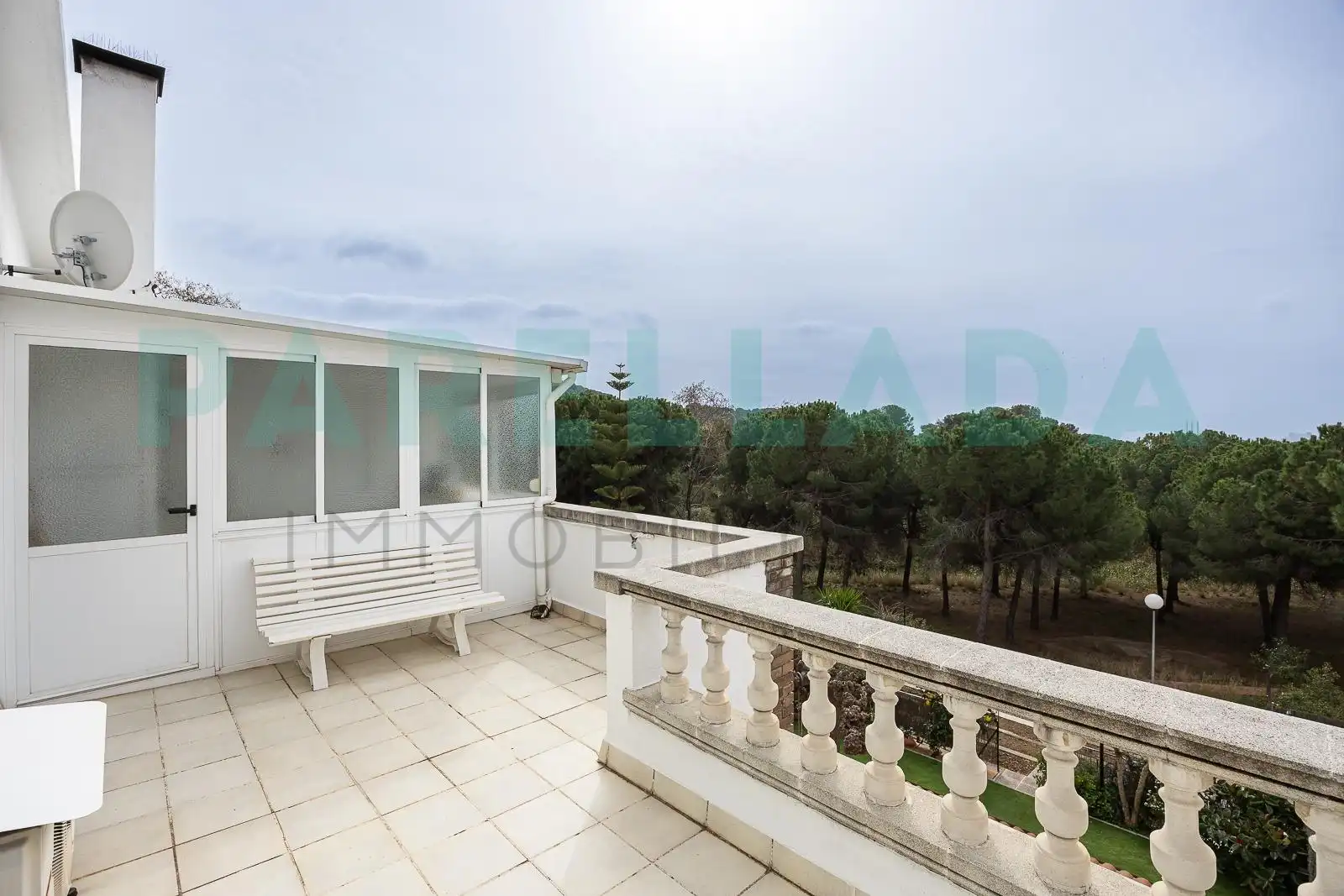 Terraza de Casa o chalet en venta en Badalona con Aire acondicionado, Calefacción y Jardín privado