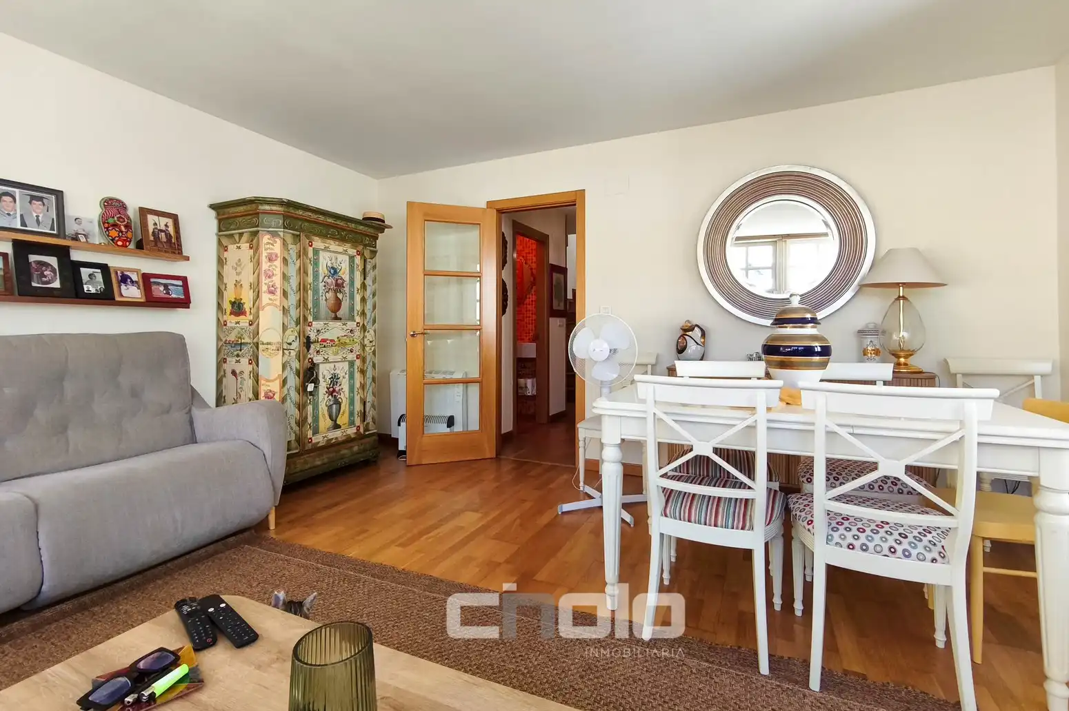 Sala de estar de Piso en venta en Lugo con Calefacción y Amueblado