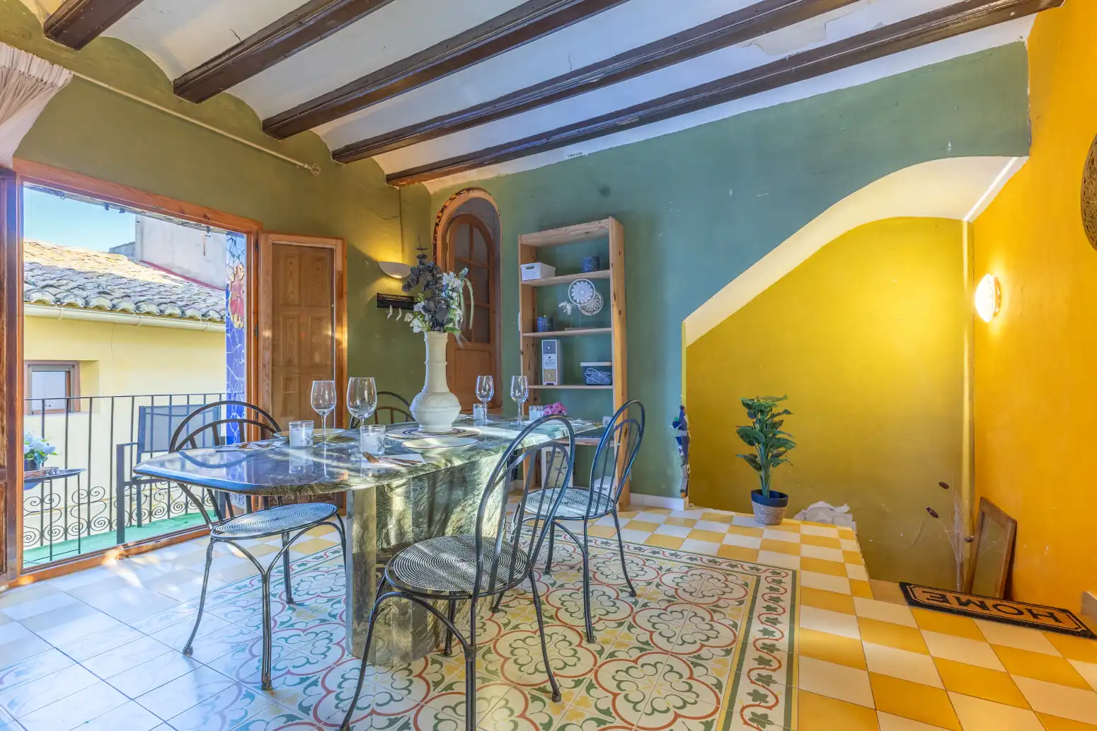 Comedor de Casa o chalet en venta en Algar de Palància con Parquet, Terraza y Trastero