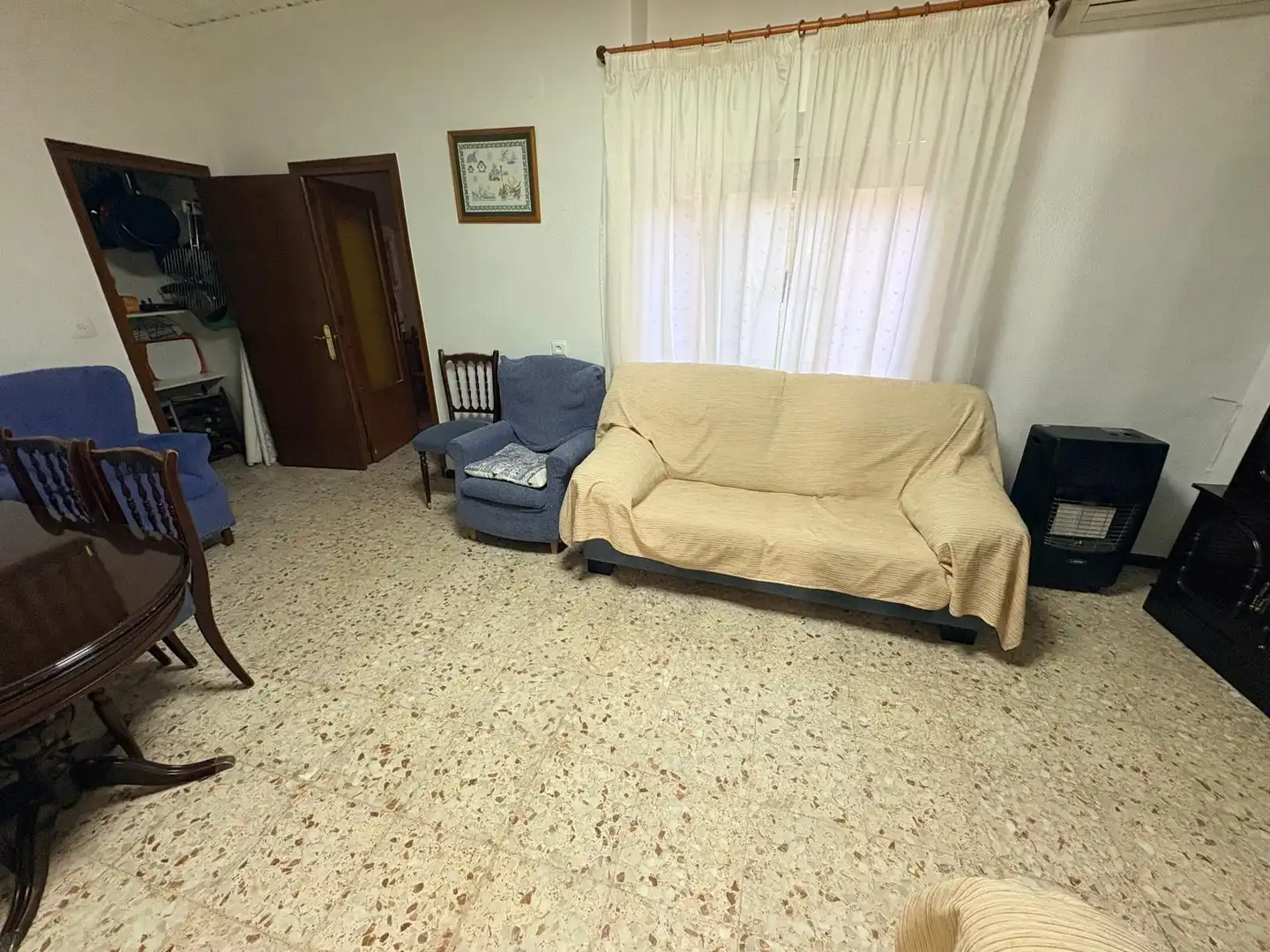 Sala de estar de Casa o chalet en venta en Almansa con Aire acondicionado