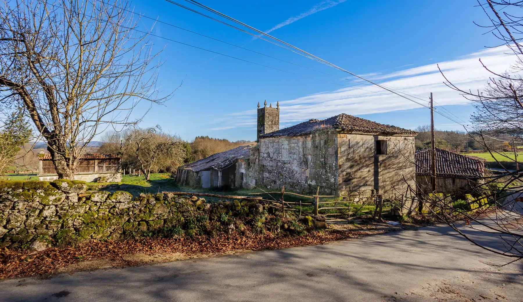Vista exterior de Finca rústica en venta en Antas de Ulla
