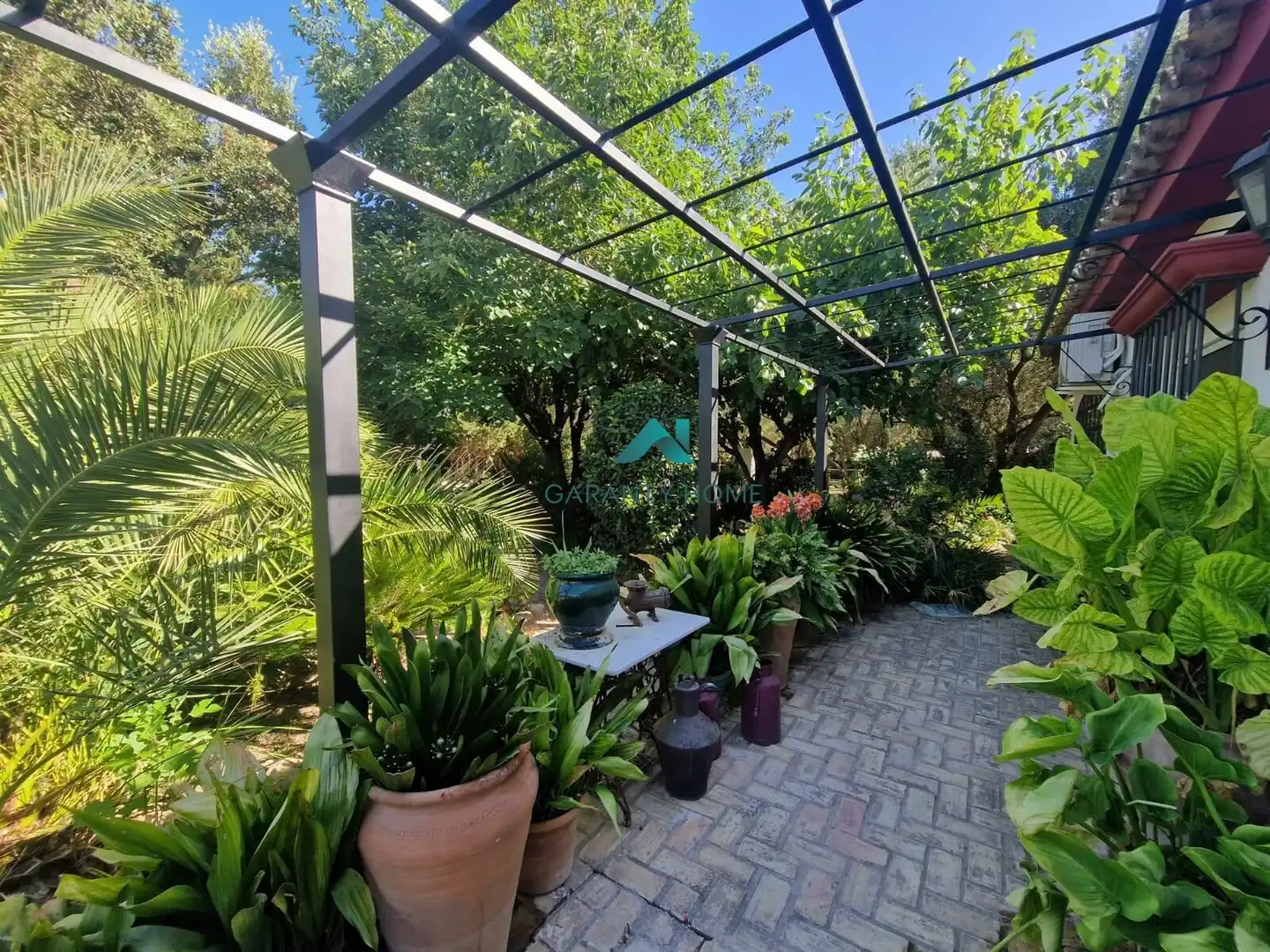 Garden of Houses for rent in Jerez de la Frontera  with Air Conditioner, Private garden and Storage room