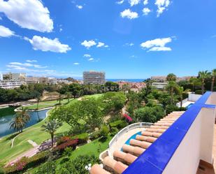 Jardí de Casa o xalet de lloguer en Benalmádena amb Aire condicionat, Calefacció i Jardí privat