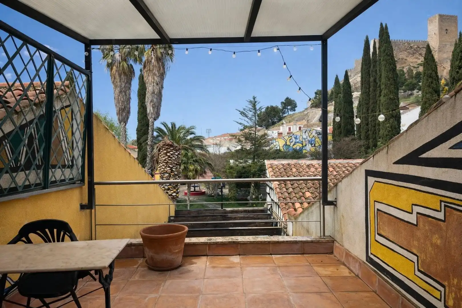 Terraza de Casa o chalet en venta en Almansa con Calefacción, Terraza y Piscina