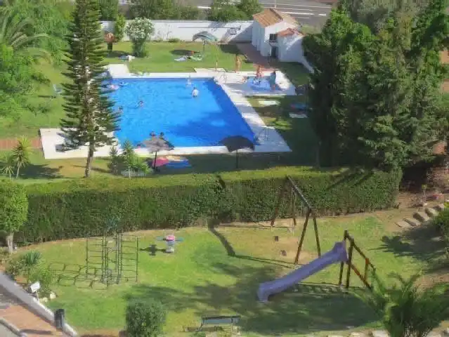 Piscina de Apartamento en venta en Mijas