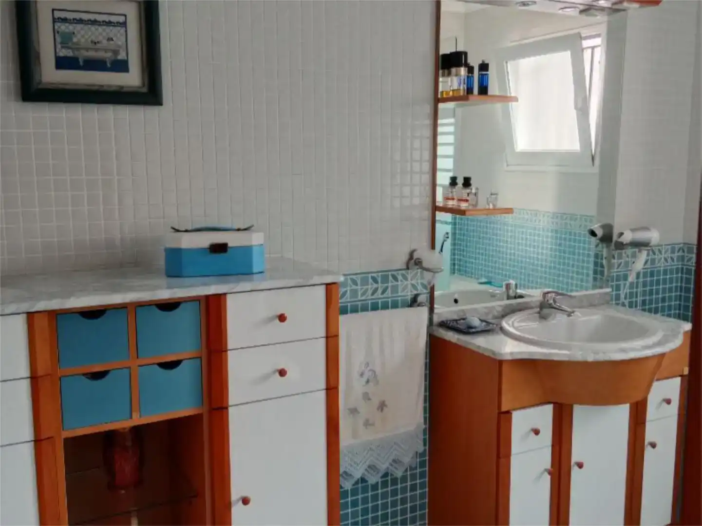 Baño de Casa adosada en venta en Alberic con Aire acondicionado y Trastero