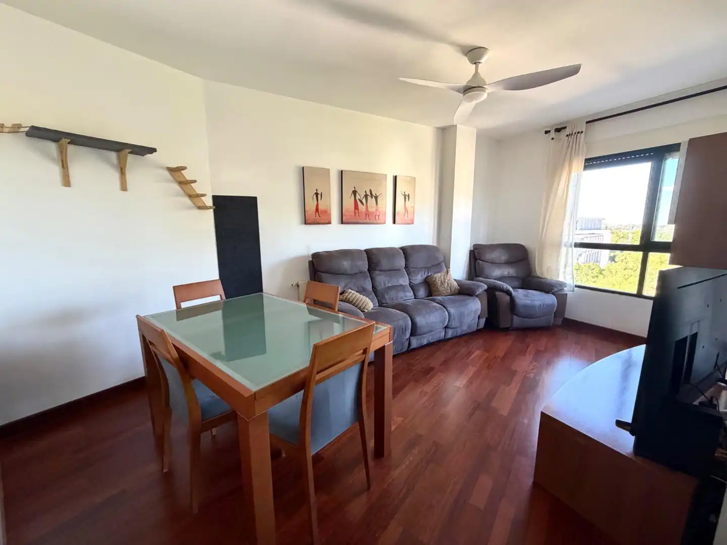 Living room of Attic for sale in Burjassot  with Air Conditioner, Heating and Terrace
