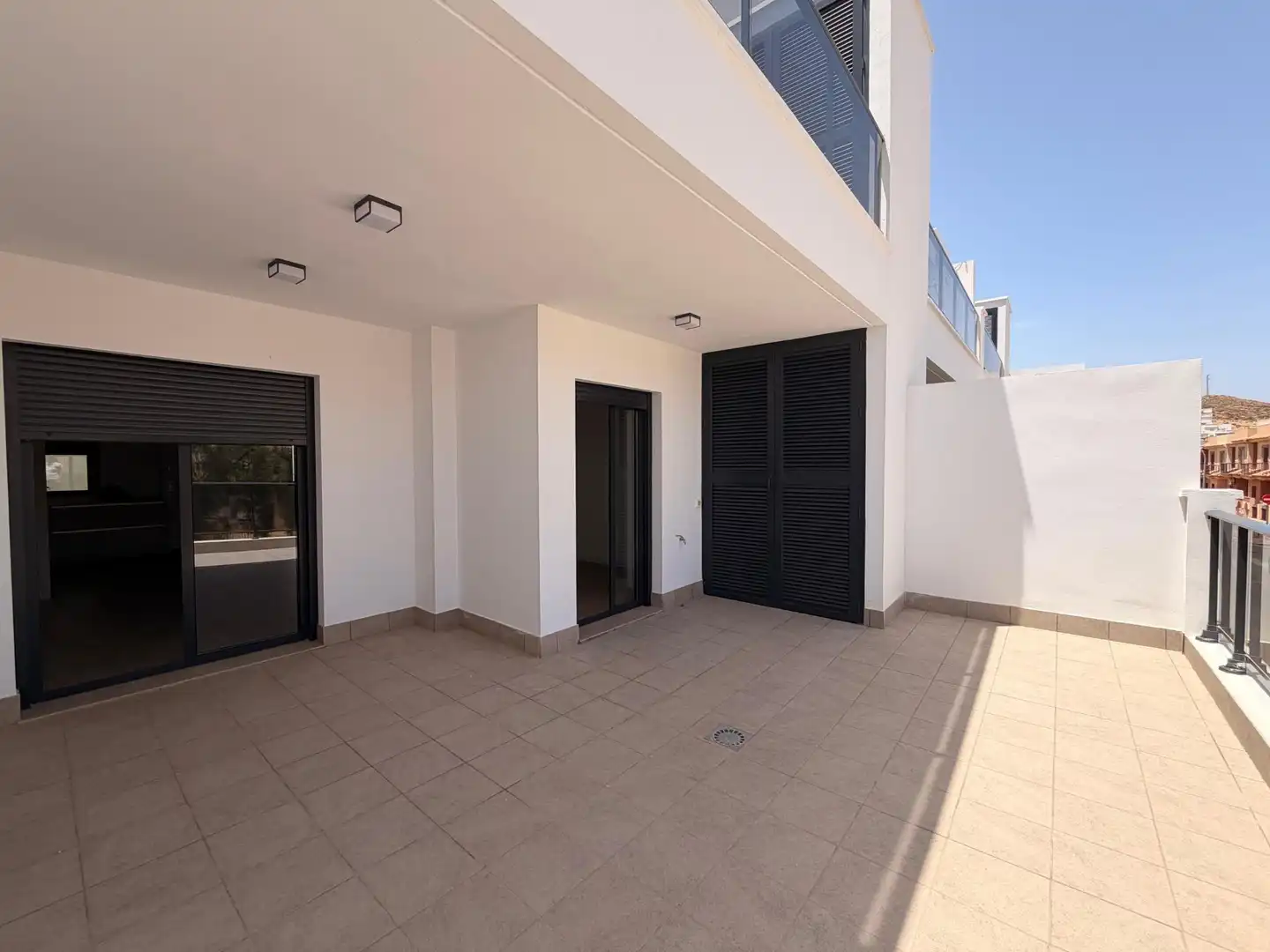 Terrassa de Pis de lloguer en Huércal de Almería amb Aire condicionat, Jardí privat i Terrassa