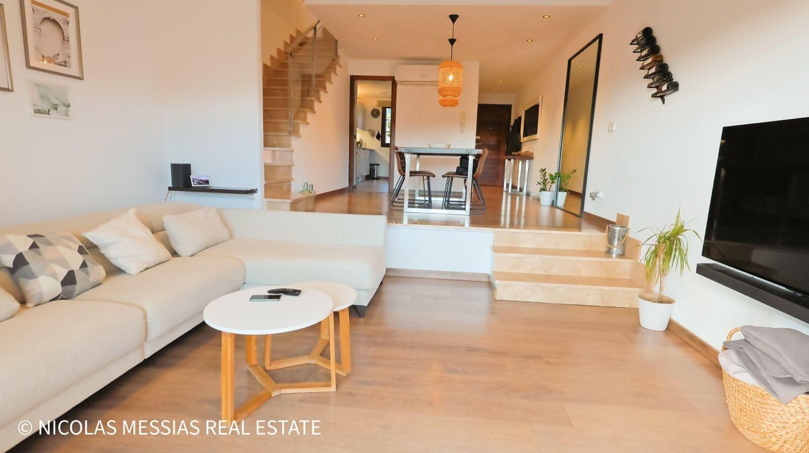 Living room of Single-family semi-detached to rent in Costitx  with Air Conditioner, Heating and Private garden