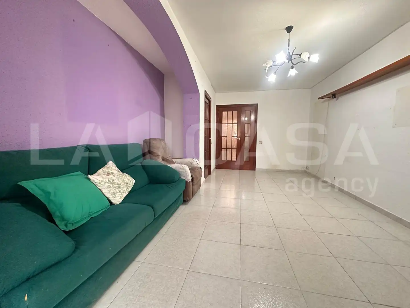 Sala de estar de Piso en venta en Canovelles con Balcón