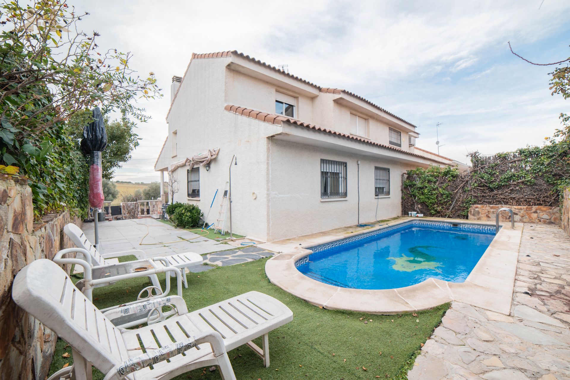 Jardí de Casa adosada en venda en Batres amb Calefacció, Jardí privat i Traster