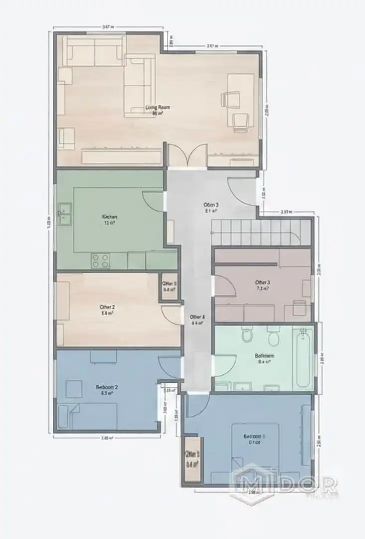 Villa avec terrasse à vendre à Carrer del Montclar 5, imagen 65