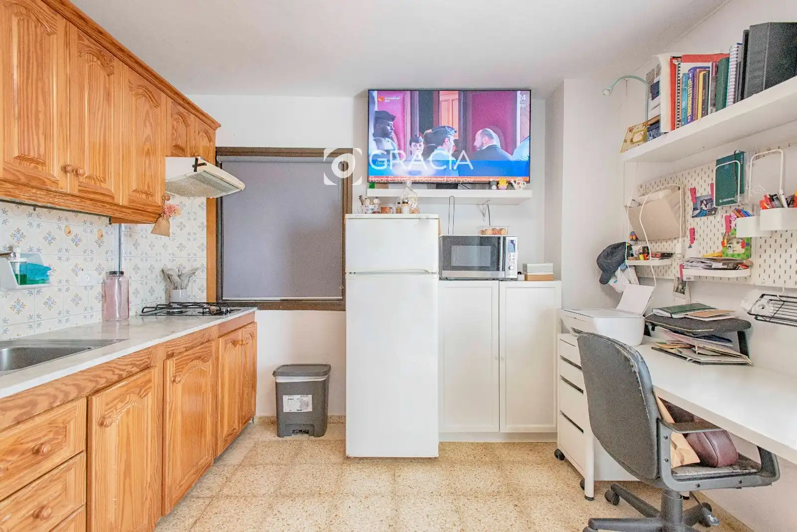 Kitchen of Attic for sale in Arona  with Air Conditioner and Terrace