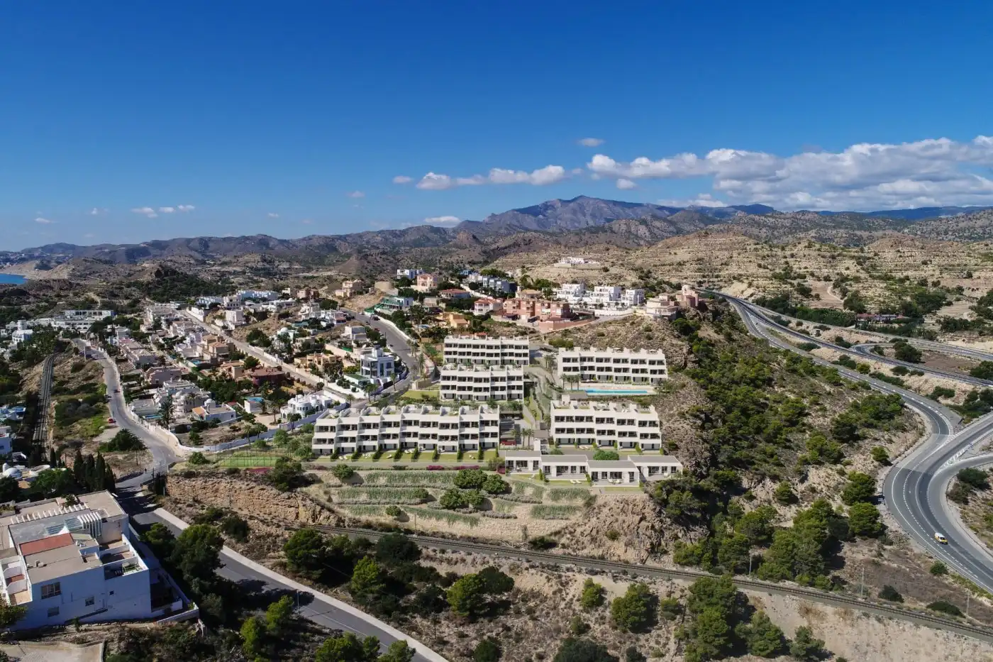 Vista exterior de Apartamento en venta en Villajoyosa / La Vila Joiosa con Aire acondicionado, Jardín privado y Terraza