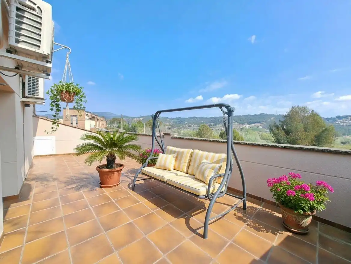 Terrassa de Casa o xalet en venda en Abrera amb Aire condicionat, Calefacció i Jardí privat