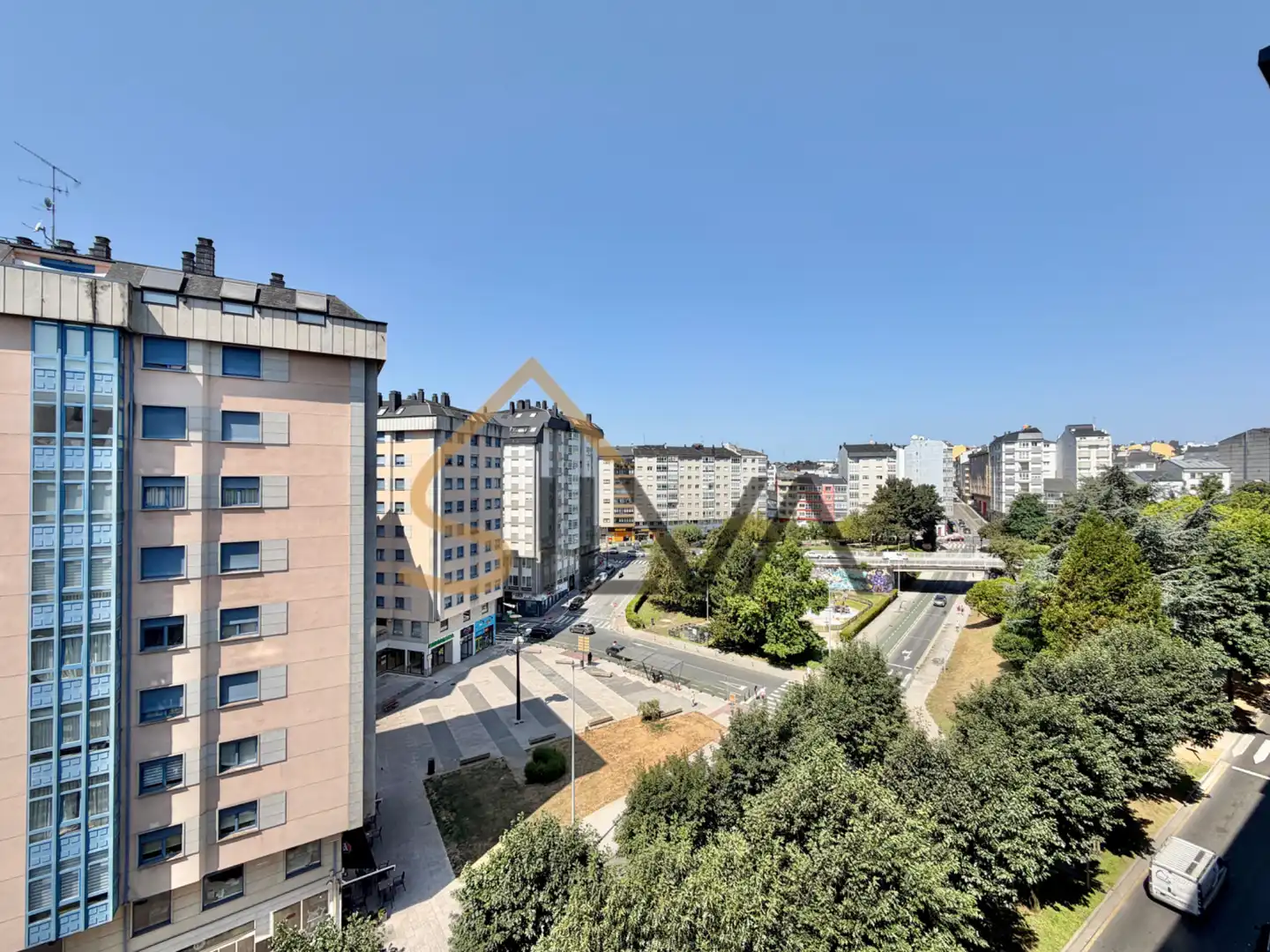 Exterior view of Flat for sale in Lugo  with Heating, Parquet flooring and Storage room