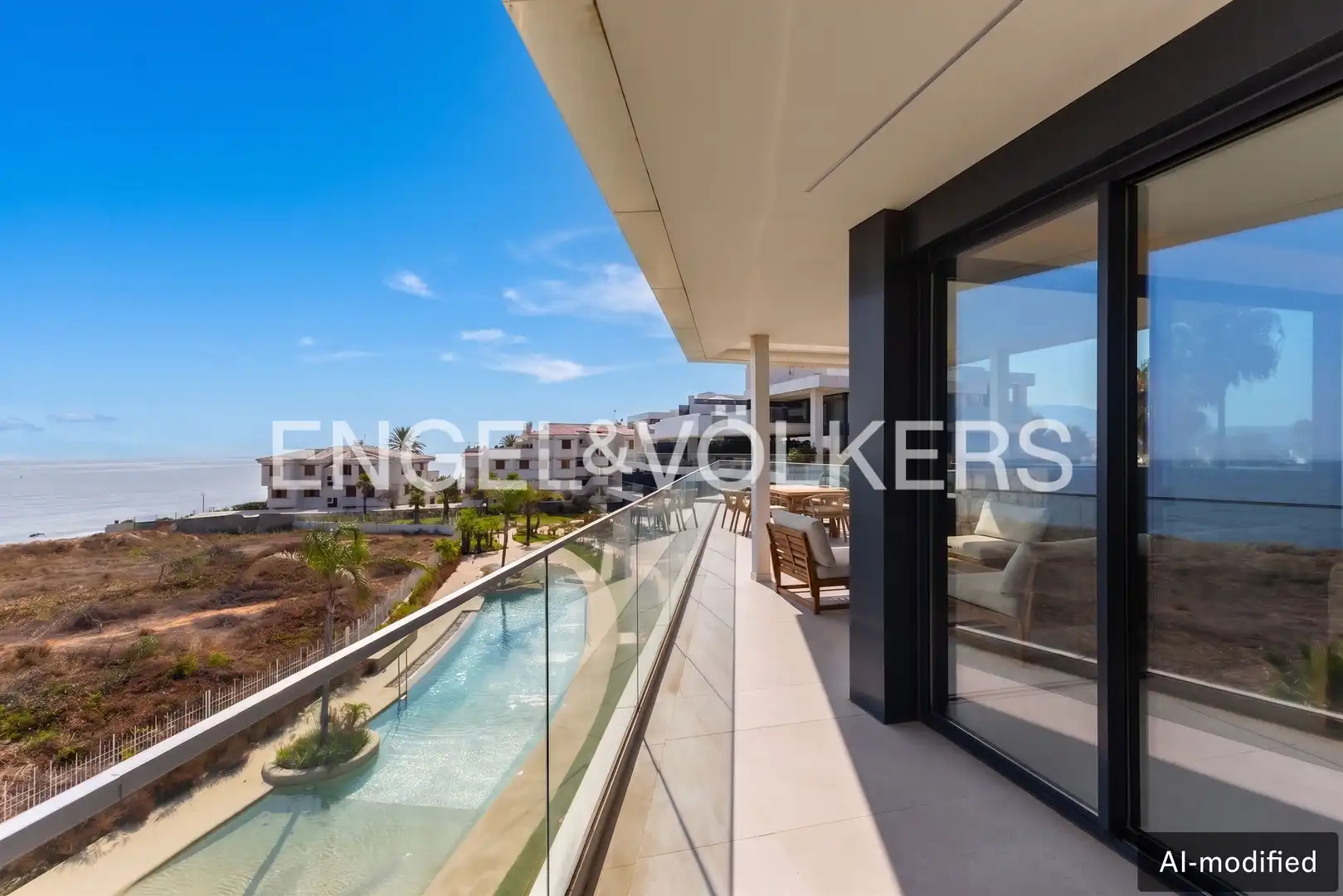 Terraza de Ático en venta en Dénia con Aire acondicionado, Calefacción y Jardín privado