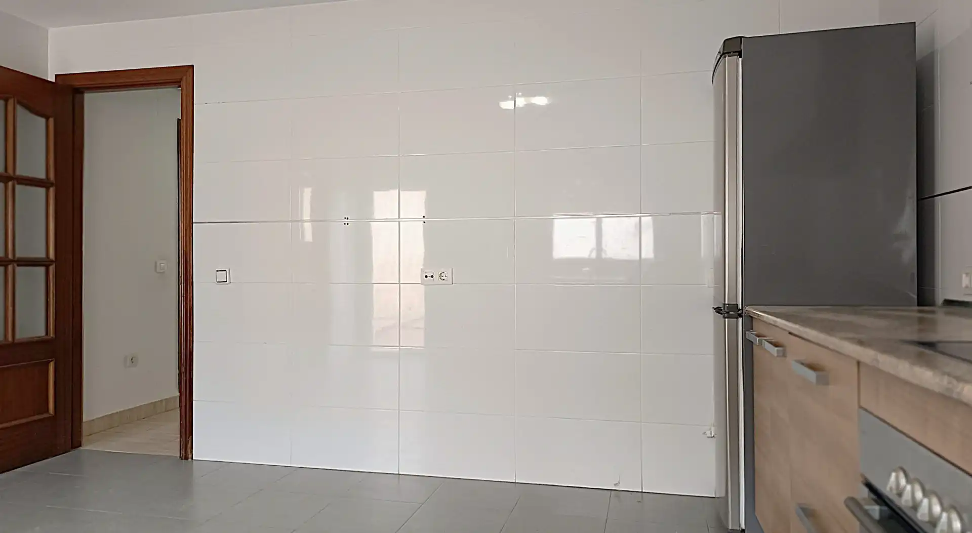 Cocina de Casa adosada en venta en Mancha Real con Aire acondicionado, Jardín privado y Terraza