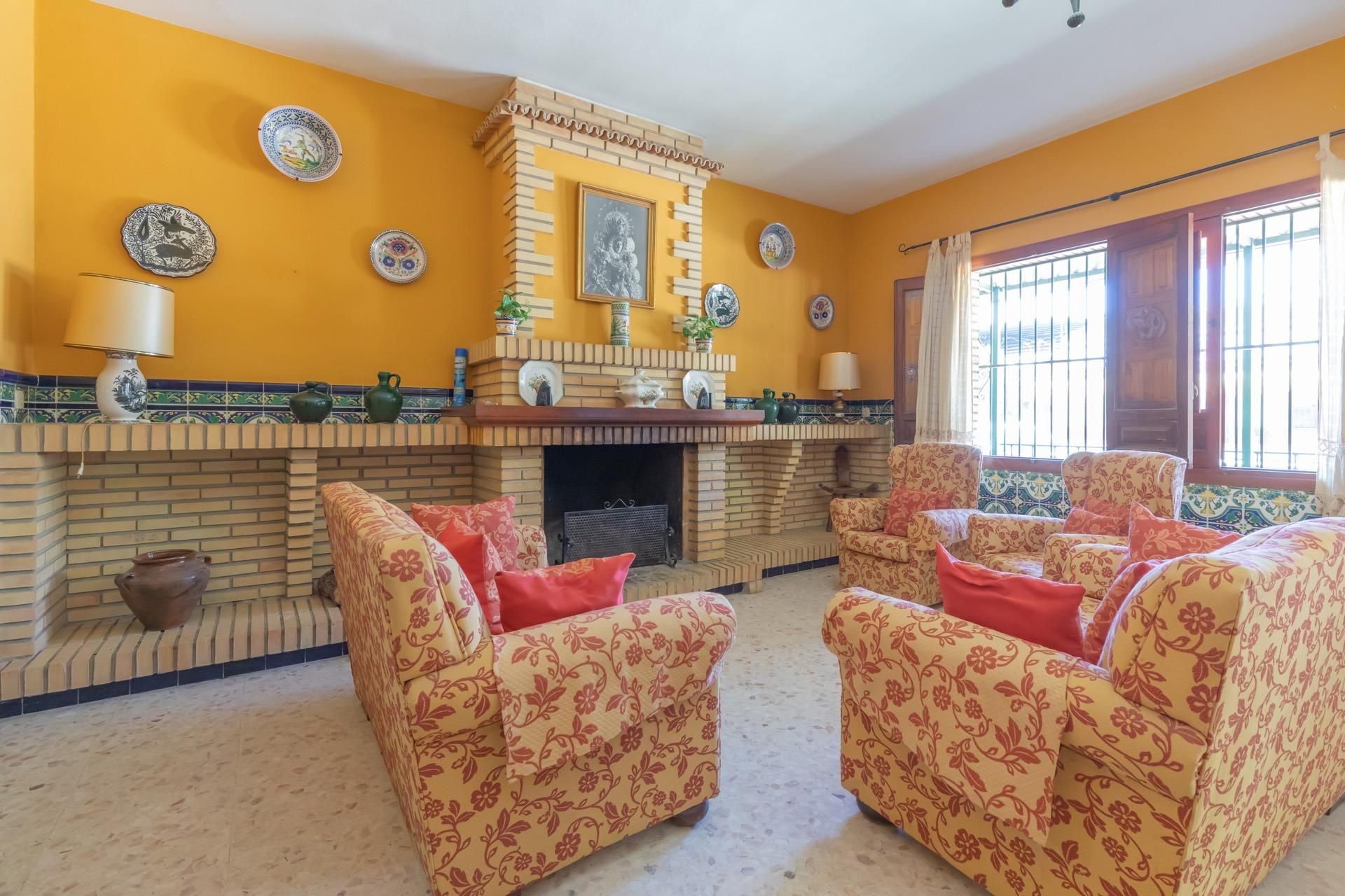 Sala de estar de Casa o chalet en venta en Almonte con Calefacción y Terraza