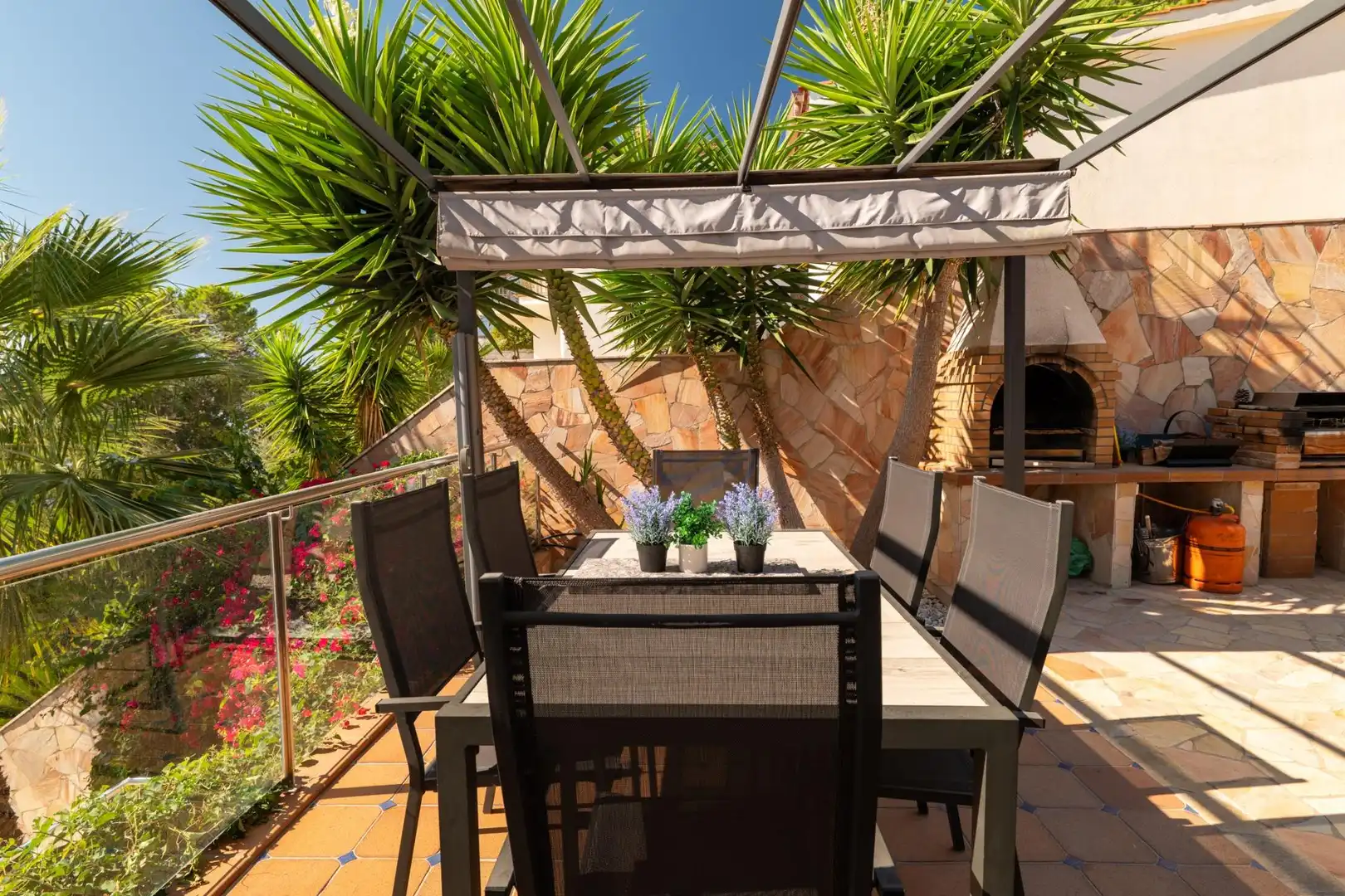 Terrassa de Casa o xalet en venda en Lloret de Mar amb Aire condicionat, Calefacció i Jardí privat