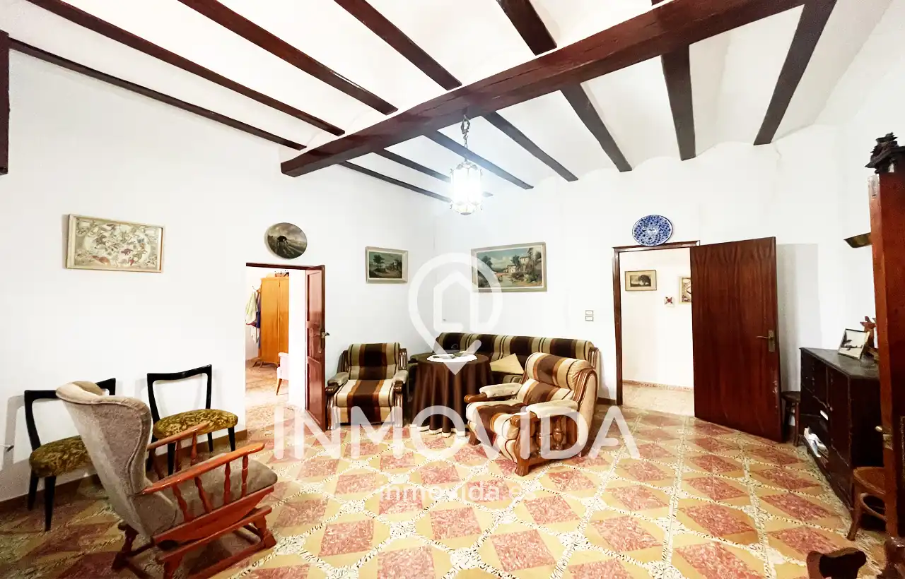 Sala d'estar de Casa o xalet en venda en Xàtiva amb Terrassa, Traster i Piscina