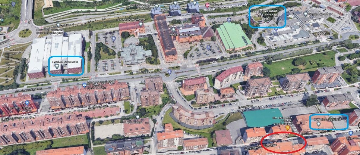 Exterior view of Premises for sale in Santander  with Air Conditioner
