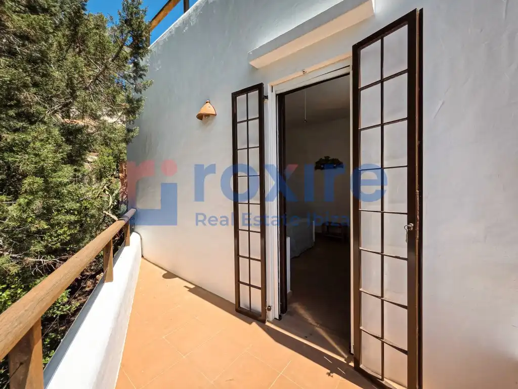 Exterior view of Houses for rent in Sant Josep de sa Talaia  with Air Conditioner, Private garden and Terrace
