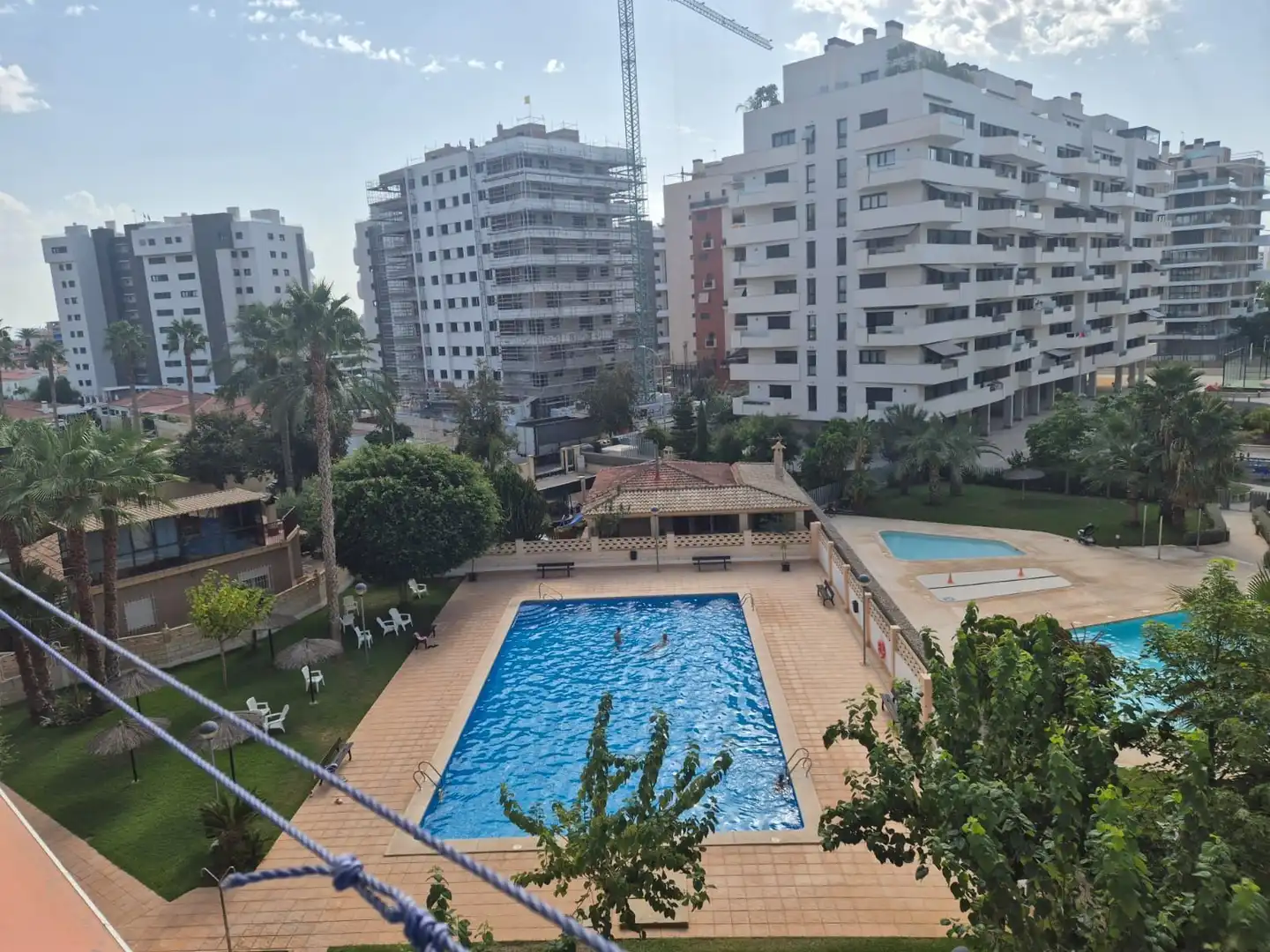 Swimming pool of Study for rent in Alicante / Alacant  with Heating, Terrace and Furnished