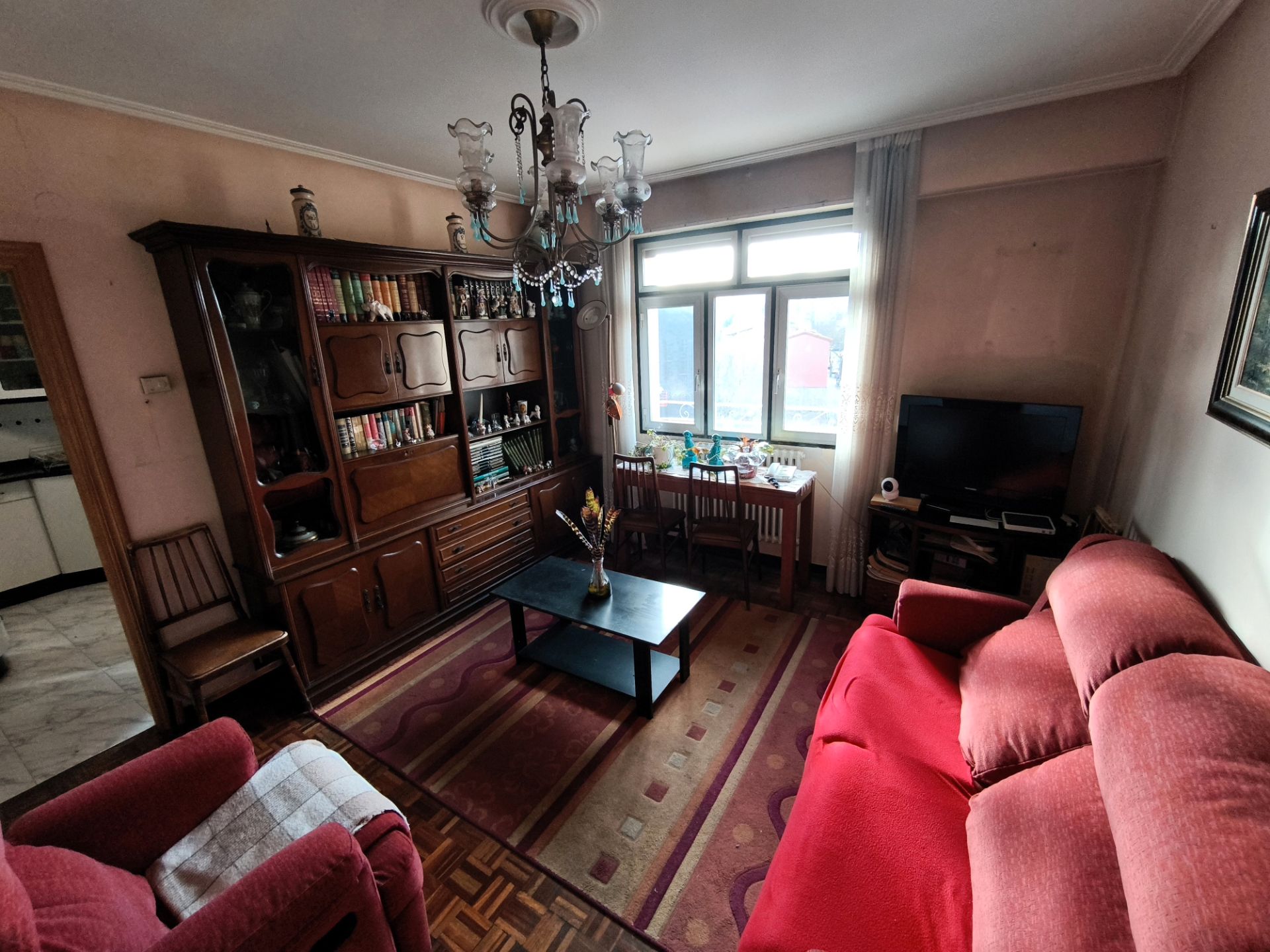 Living room of Flat for sale in Vitoria - Gasteiz  with Heating, Parquet flooring and Storage room